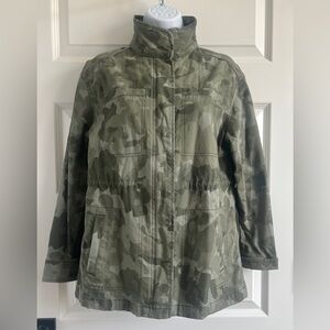 OLD NAVY Camo Military Field Jacket Size XS/S